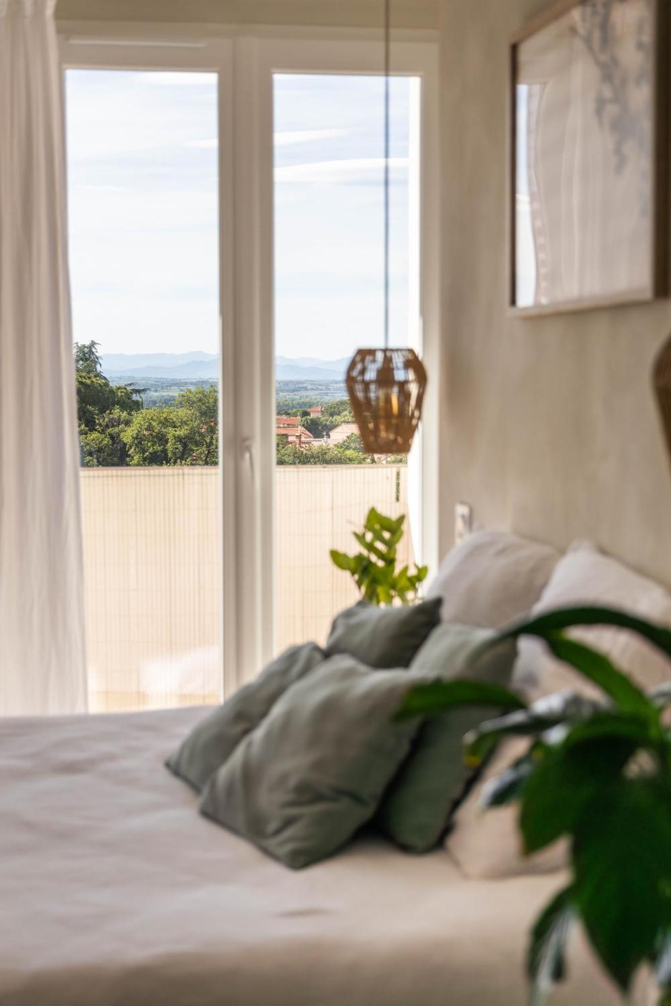 Vue 180°, Superbe Appartement Cocooning ! Laroque-des-Albères 외부 사진